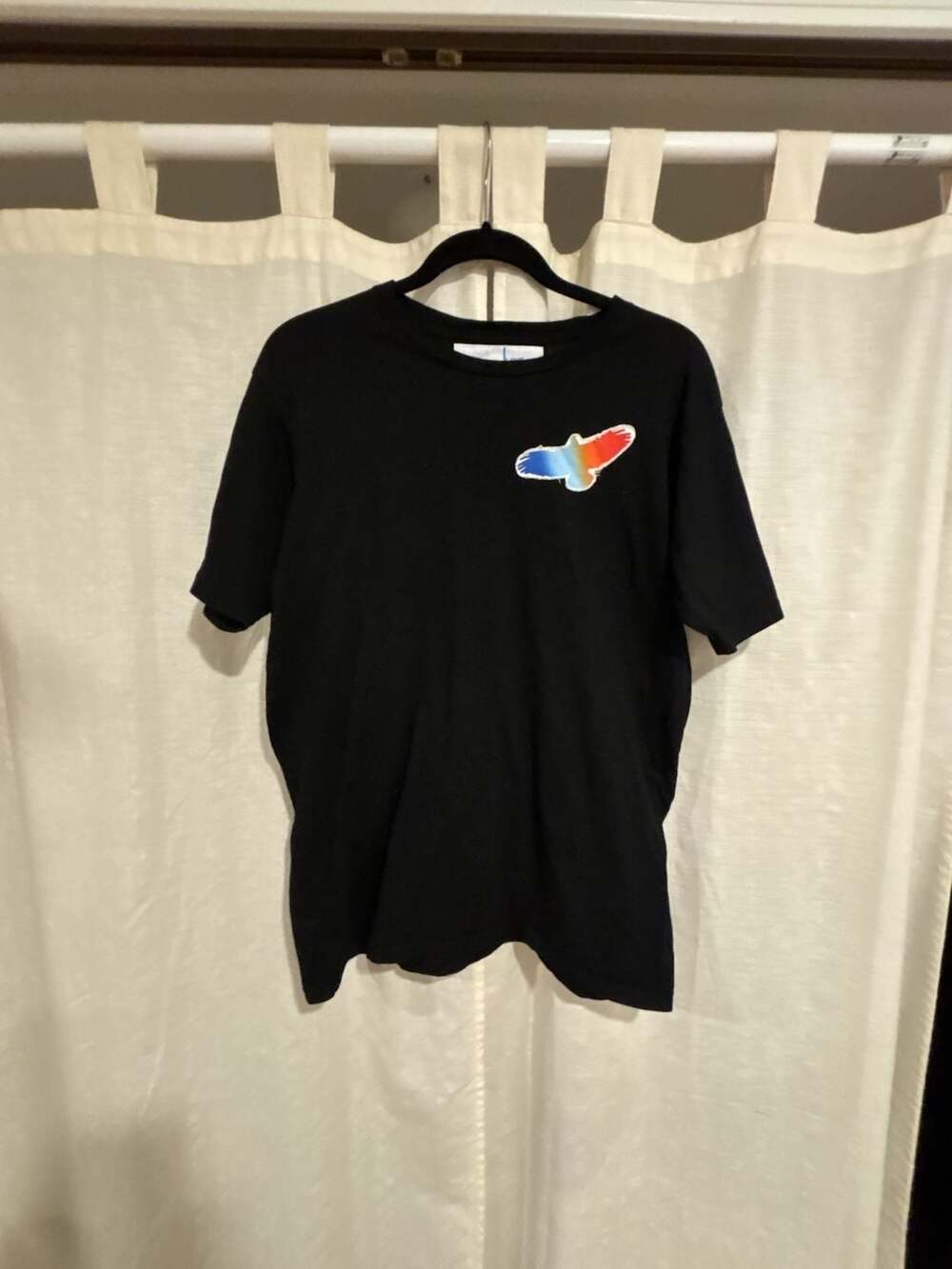 Rolland Berry Be Free Rainbow Bird Graphic T-Shirt
